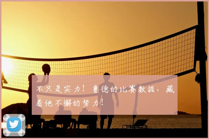 不只是实力！鲁德的比赛数据，藏着他不懈的努力！